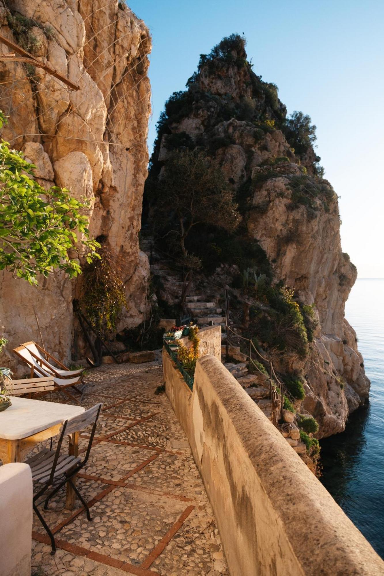 Tonnara Di Scopello Villa Castellammare del Golfo Bagian luar foto