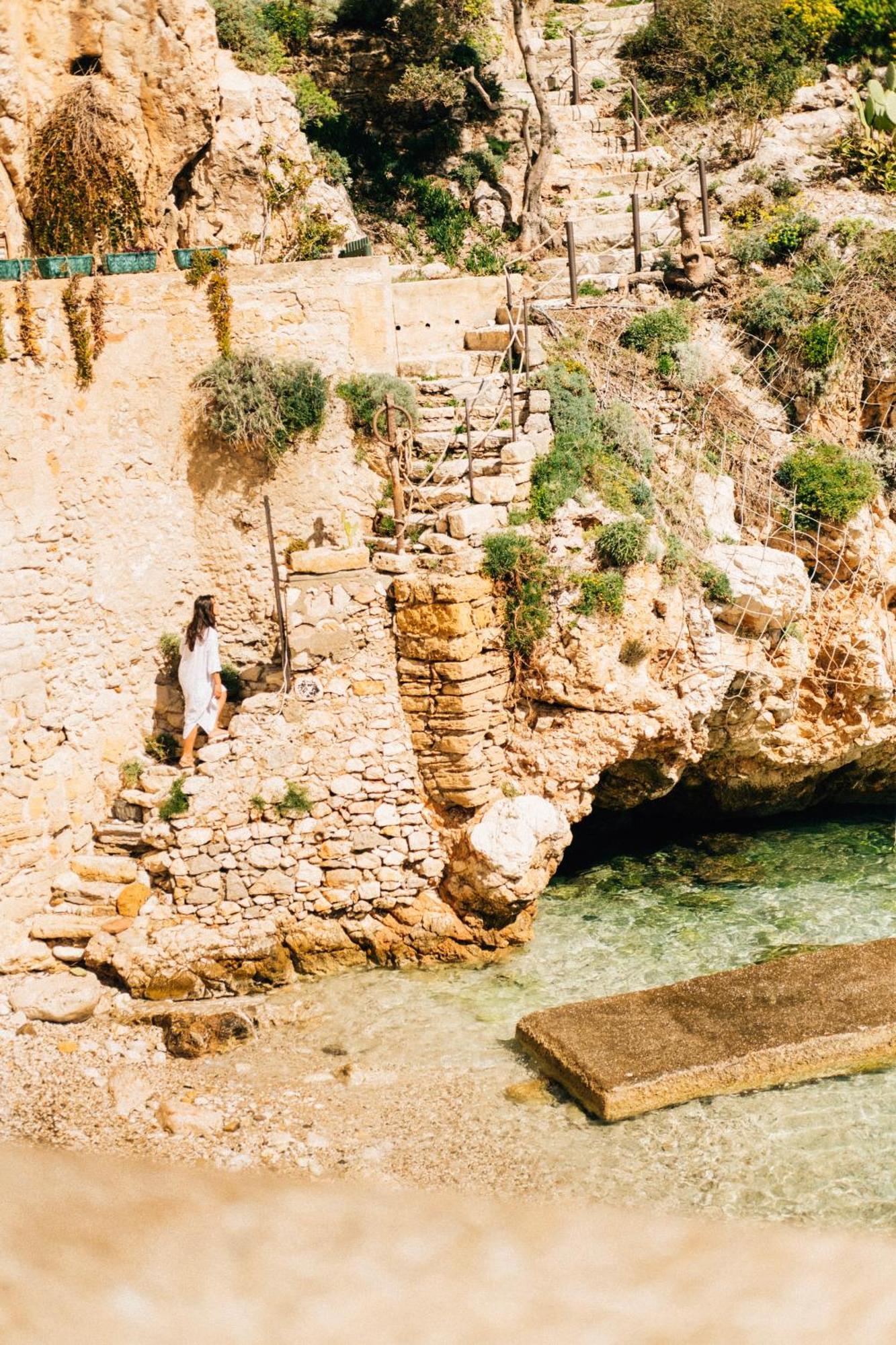 Tonnara Di Scopello Villa Castellammare del Golfo Bagian luar foto